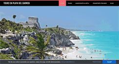 Desktop Screenshot of explorarivieramaya.com