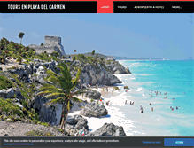 Tablet Screenshot of explorarivieramaya.com